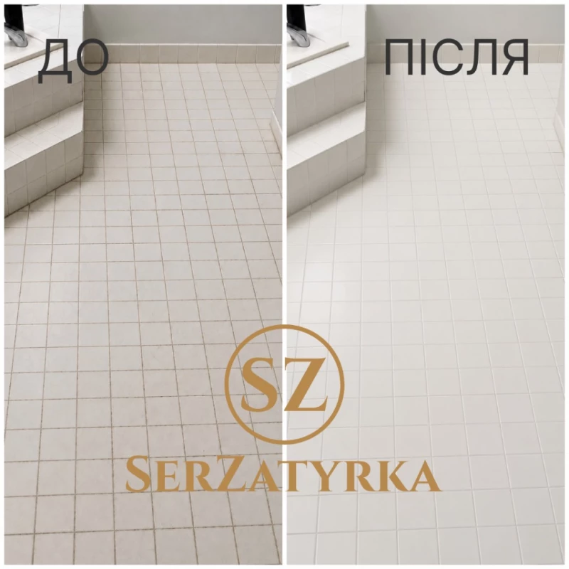 Заміна затирки між плиткою Львів | SERZATYRKA